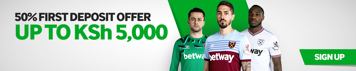 Betway jackpot bonuses Kenya.