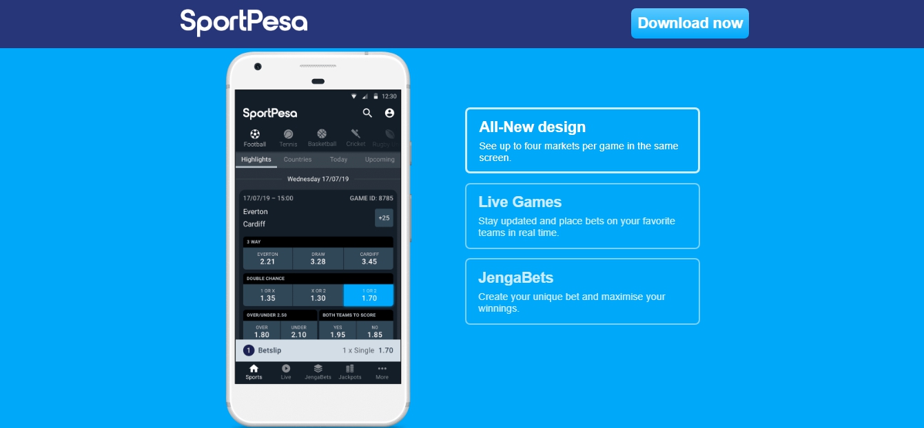 Download Sportpesa Application