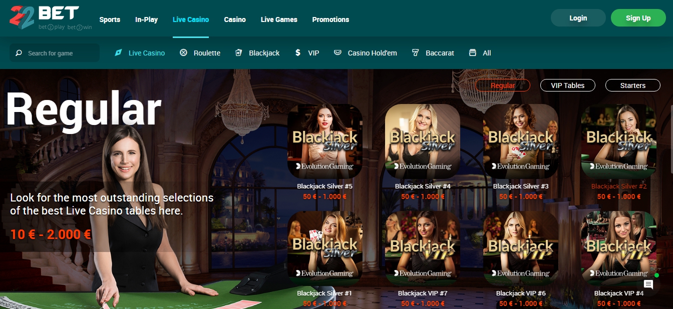 How to register 22Bet and get a welcome bonus.