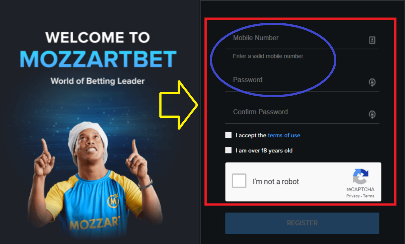 Mozzart Bet Kenya Registration Process